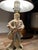 Ceramic Vintage Colonial Figurine Lamp For Sale - Image 7 of 18