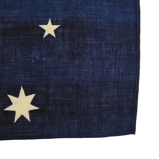 Small Vintage Wool Flag of Australia For Sale - Image 4 of 6