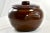 Farmhouse Rustic Farmhouse Stoneware Lidded Bean Pot For Sale - Image 3 of 4