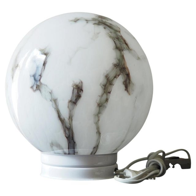 Mid-Century Sphere Table Lamp, 1970s For Sale - Image 11 of 11