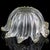 Vintage Barovier Toso Murano Iridescent Gold Flecks Italian Art Glass Scissor Cut Rim Bowl Catchall For Sale In Orlando - Image 6 of 6