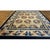 Wool Hand Knotted Pile Rectangle Allover Geometric Ivory Beige Cream White Antique 1920s Rug, Circa Date: 1920s. This...