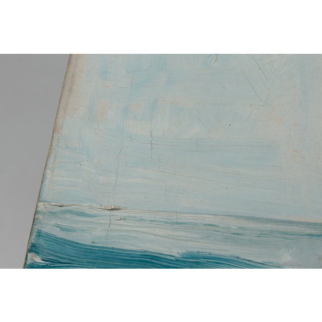 Wood Minori, Italy, 1962, Oil on Canvas For Sale - Image 7 of 14