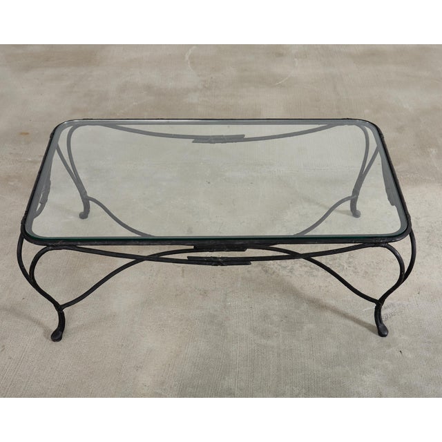 Rose Tarlow Style Iron Twig Garden Six-Piece Patio Suite For Sale - Image 17 of 18