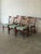 Mid-Century Modern Teak Slat Back Dining Chairs Set of 6 Newly Reupholstered Swedish Mid-Century Modern 1960s For Sale - Image 3 of 13