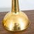 1960s Mid 20th Century Danish Modern Gold Brass Pendant Lights - a Pair Rewired For Sale - Image 5 of 12
