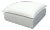 Cali Pearl Performance Fabric Ottoman For Sale