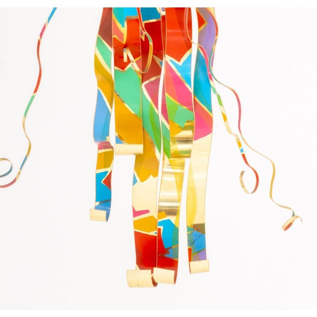 2000 - 2009 Dorothy Gillespie "Royal Color and Shadow a and B" Enameled Metal Sculpture, 2000 For Sale - Image 5 of 14