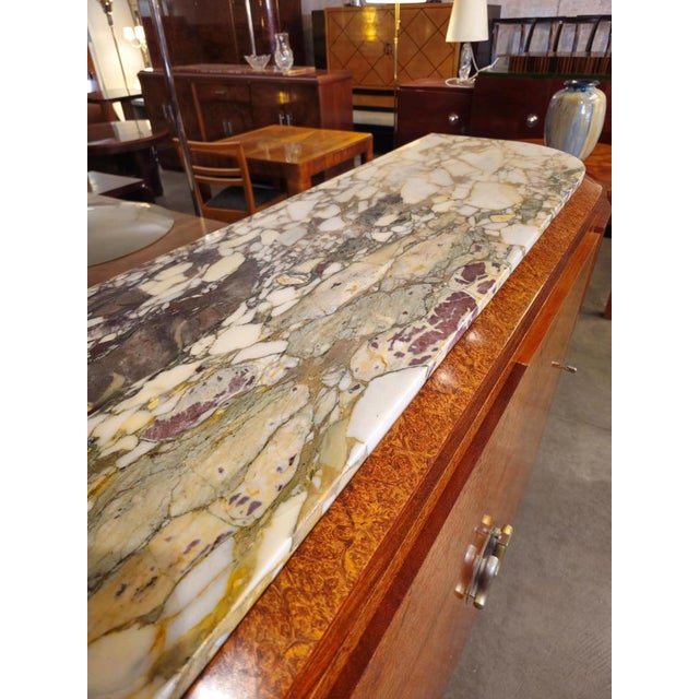 Superb French Art Deco sideboard, dating from around 1925–1930, signed by the creator C. Guillon and by the Coolfontaine...