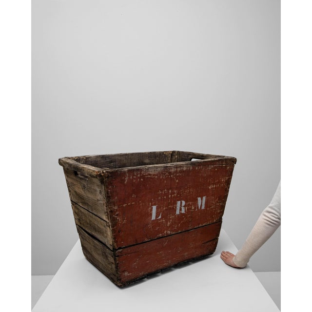 20th Century French Wooden Grape Crate For Sale - Image 4 of 18