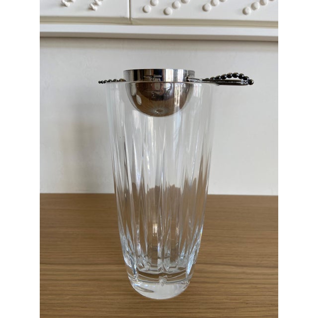 Napier Mid 20th Century Napier "Bottoms Up" Silver-Plate Jigger - Art Deco Barware For Sale - Image 4 of 5