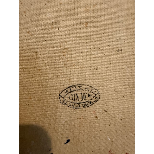 Late 20th Century Listed Italian Artist Antonio De Vity(1901-1993) Original Oil Painting on Canvas For Sale - Image 4 of 9