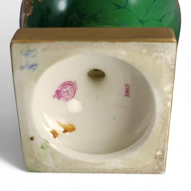 Ceramic Fallen Fruits Ewers by R. Seabright for Royal Worcester, 1908, Set of 2 For Sale - Image 7 of 18