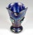 Art Nouveau Cobalt Vase with Butterflies from Loetz Glass, 1900s For Sale - Image 3 of 6