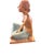 Original Signed O’Hare Figural Sculpture of Seated Woman in Blue Skirt For Sale In Greensboro - Image 6 of 10