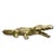 Crocodile Sculpture, Brass For Sale - Image 4 of 4