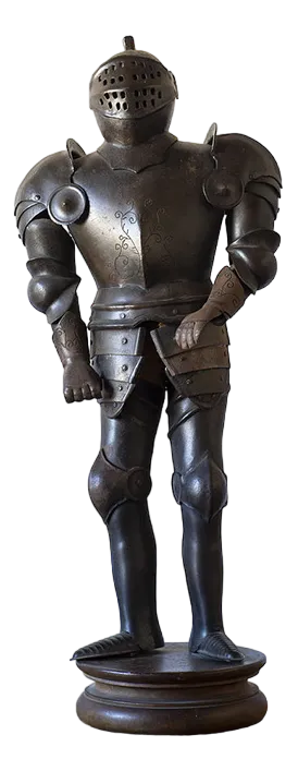 Vintage Metal Knight, 1960s