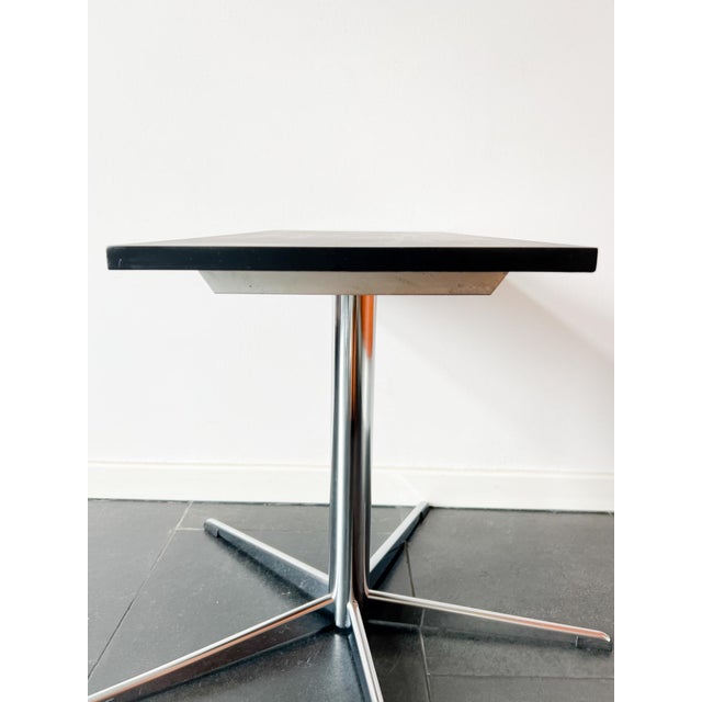 Vintage Side Table in Chrome Frame, Star Base and Rotatable Tabletop For Sale - Image 5 of 11