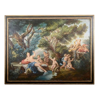 Venus and Cupids, 1800s, Canvas, Framed For Sale