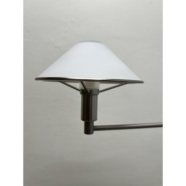 Adjustable Floor Lamp with Swing Arm Marked Holtkotter, 1970s For Sale - Image 14 of 17