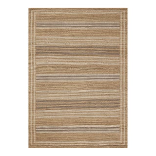 Chris Loves Julia x Loloi Judy Natural / Dove 2'-3" x 3'-9" Accent Rug For Sale