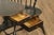 Oley Valley Reproductions Distress Painted Windsor Writing Armchair For Sale - Image 4 of 12
