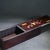 1980s Vintage Chinese Zitan Wood Long Storage Box With Mother of Pearl Bird & Flower Inlay - Incense or Jewelry Box For Sale - Image 5 of 8