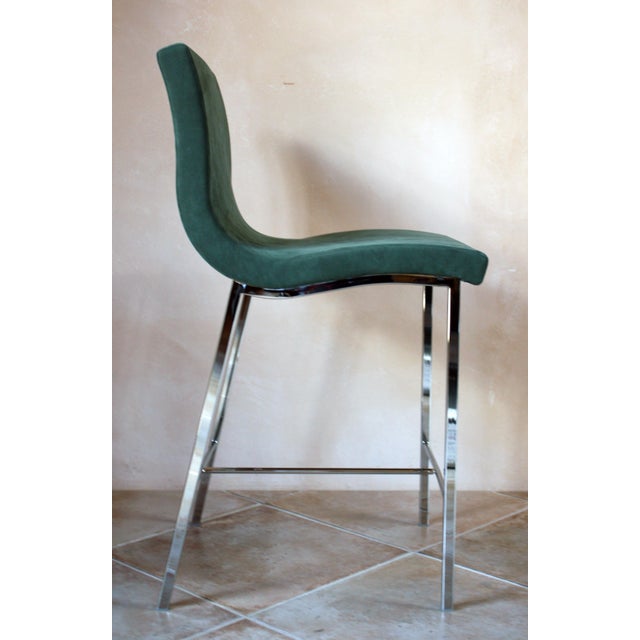 Modern Ligne Roset Counter Stools - a Pair For Sale - Image 9 of 10