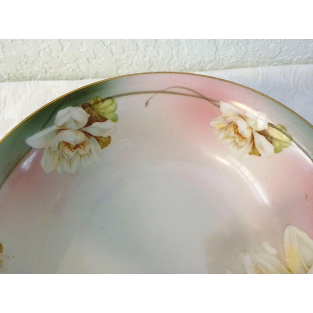 1900 - 1909 Antique Mz Austria Gardenia Porcelain Serving Set, C. 1884 - 1909 For Sale - Image 5 of 7