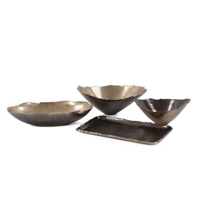 Baniff Jagged Edged Deep Bowl- Medium For Sale - Image 10 of 11