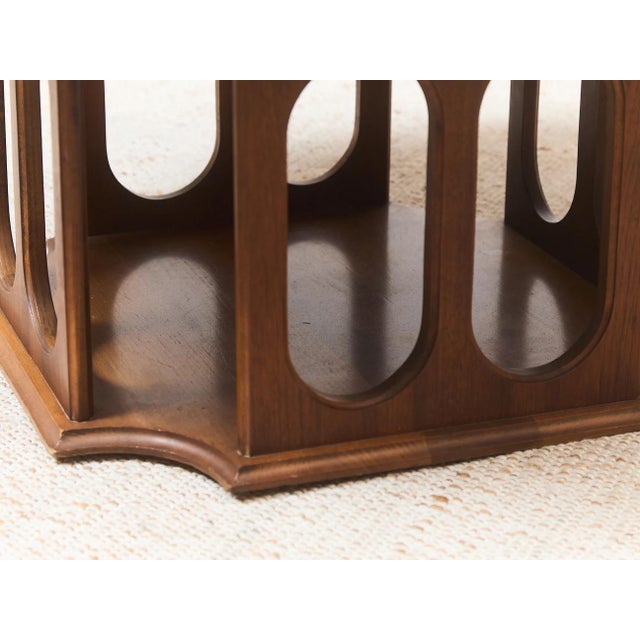 Styled After MCM Lane Vintage Coffee Table For Sale - Image 10 of 12