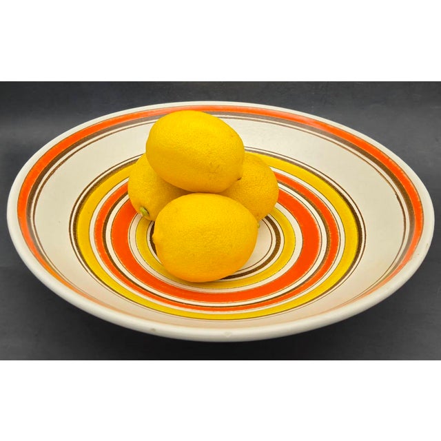 1970s 1970s Glazed Stoneware Bowl For Sale - Image 5 of 9