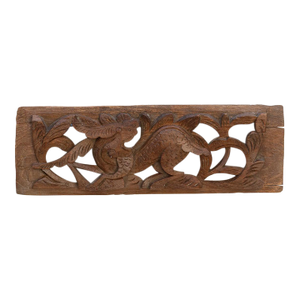 Asian Temple Carved Wall Art