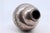 Round Pot in Gummed Silver with Reliefs and Top Stripes For Sale - Image 3 of 10