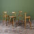 Mid-Century Modern Set of Four Vilhelm Wohert Bar Stools for Stolefabriken Odense For Sale - Image 3 of 17