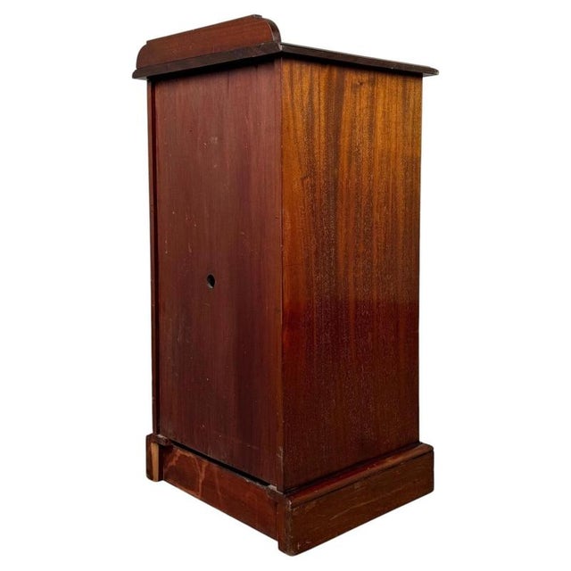 2000 - 2009 Antique Mahogany Bedside Cabinet, 1900s For Sale - Image 5 of 12