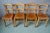 Rustic Vintage Bistrot Chairs, Set of 4 For Sale - Image 3 of 9