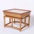 Brown Midcentury Bamboo End Tables - A Pair For Sale - Image 8 of 9