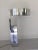 Architectural Modern Chrome Table Lamp For Sale - Image 4 of 11