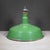 Benjamin 16" Enameled Porcelain Green Industrial Pendant Lights c.1950-Set of Two For Sale - Image 11 of 11