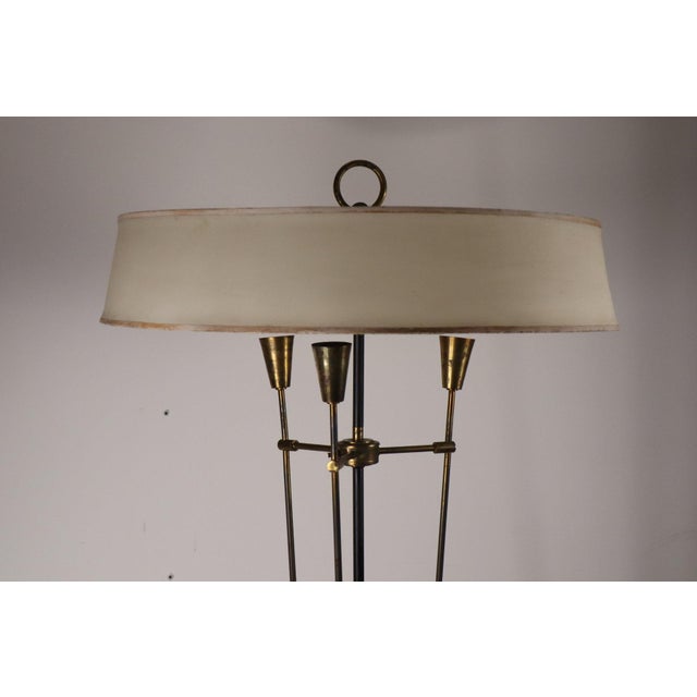 Vintage Floor Lamp in Metal and Brass from Arlus, 1960s For Sale - Image 18 of 18