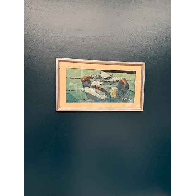 Gunnar Fohlin, Behind the Glass, 1950s, Oil on Panel, Framed For Sale - Image 18 of 18