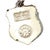 Florida Vintage Fritz Reu Sterling Silver Enamel Charm on New 18 Inch Gold Filled Necklace For Sale - Image 4 of 5