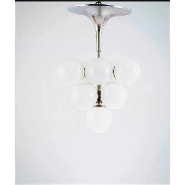 Ceiling Light attributed to Max Bill for Temde, 1973 For Sale - Image 6 of 6