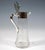 Art Nouveau Cut Glass Carafe with Silver Mount attributed to Robert Macher, Vienna, 1900s For Sale - Image 3 of 8