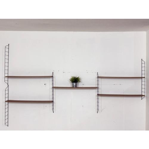Vintage String Shelf in Wood For Sale - Image 13 of 13