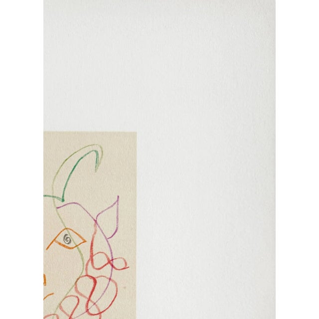 Modern Pablo Picasso, In Picasso's Workshop, 1957, Etching & Watercolor For Sale - Image 3 of 9