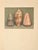 French 1935 Rare Set of 2 French Lithographs-Sea Shells For Sale - Image 3 of 3