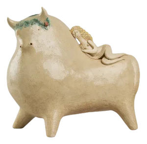 Europe and Zeus Ceramic by Michele Fabbricatore