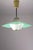Aqua Glass Pendant Lamp, Austria, 1950s For Sale - Image 8 of 8